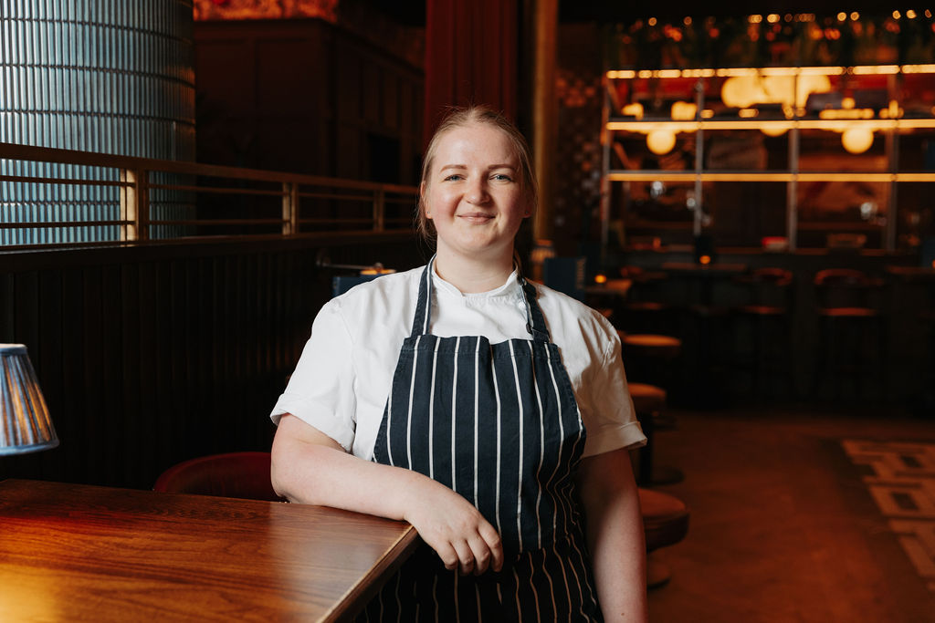 Chef Inesa Dirginciute, head chef at anderson's Glasgow city centre pub and restaurant